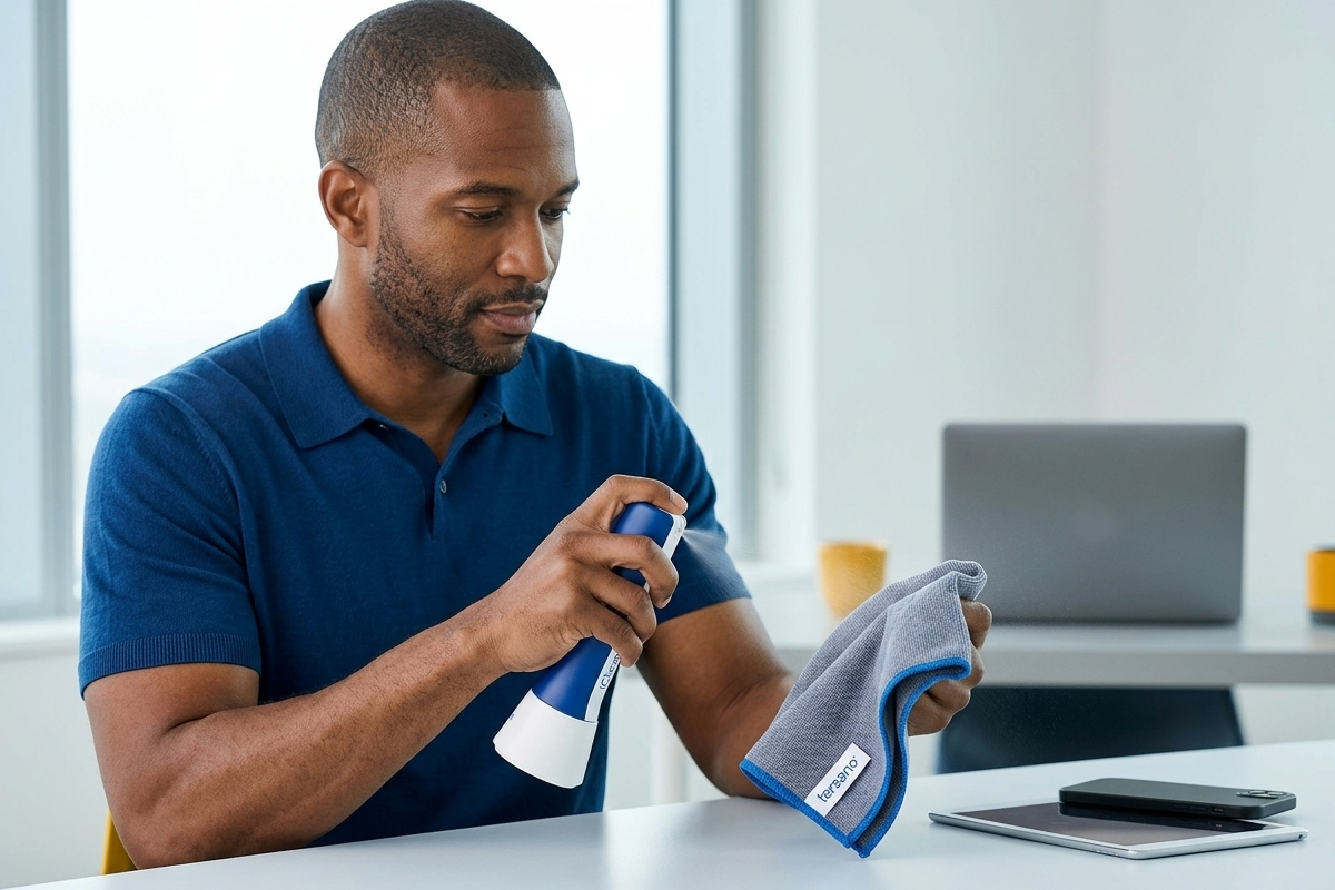 Tech Cleaning with the iClean mini